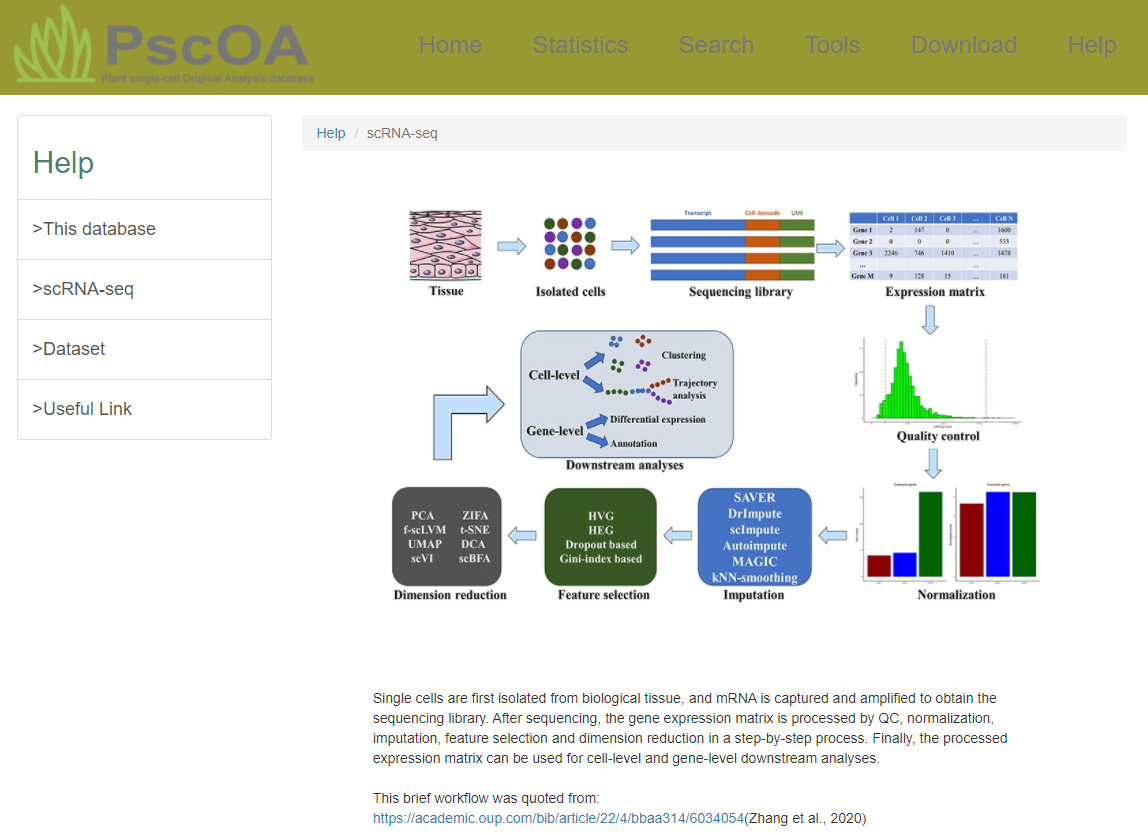 Help page screenshot