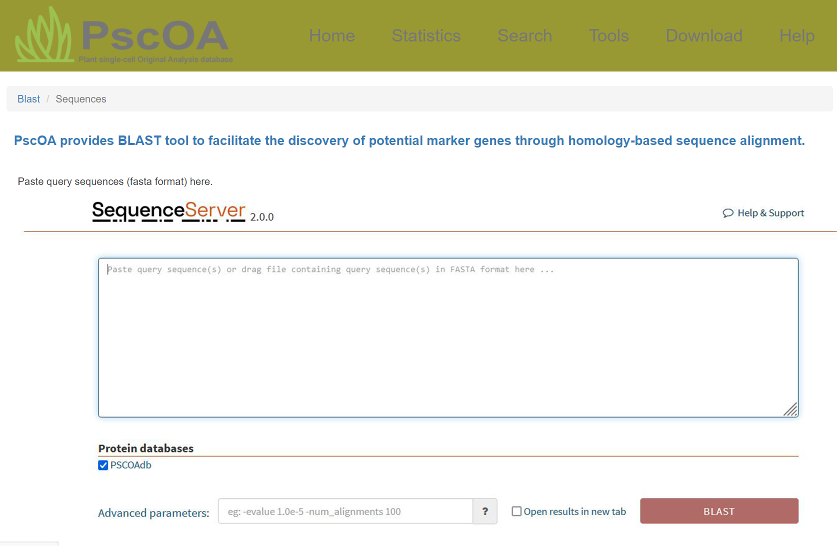 Tools page screenshot 1